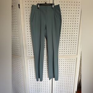 Athleta Dark Green Straight Leg Pants